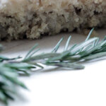 Focaccia Macroaufnahme