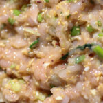 Hühnchen Frühlingszwiebel fein geschnitten