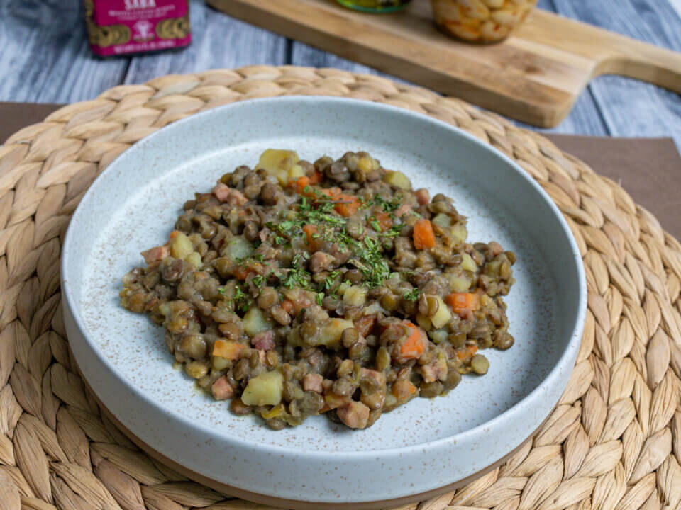 Linsensuppe